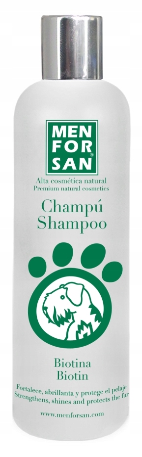 szampon dla psów z firmy biotyna