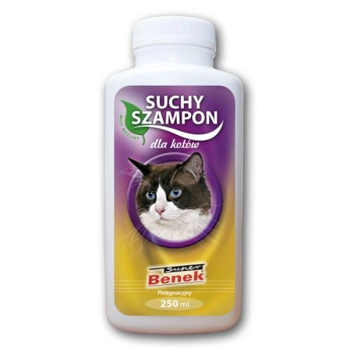suchy szampon dla kotów persów