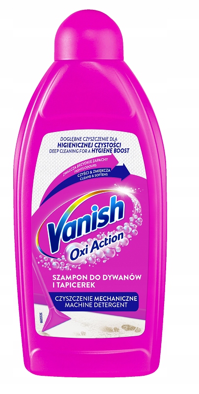 szampon vanish mechaniczny do dywanów opinie
