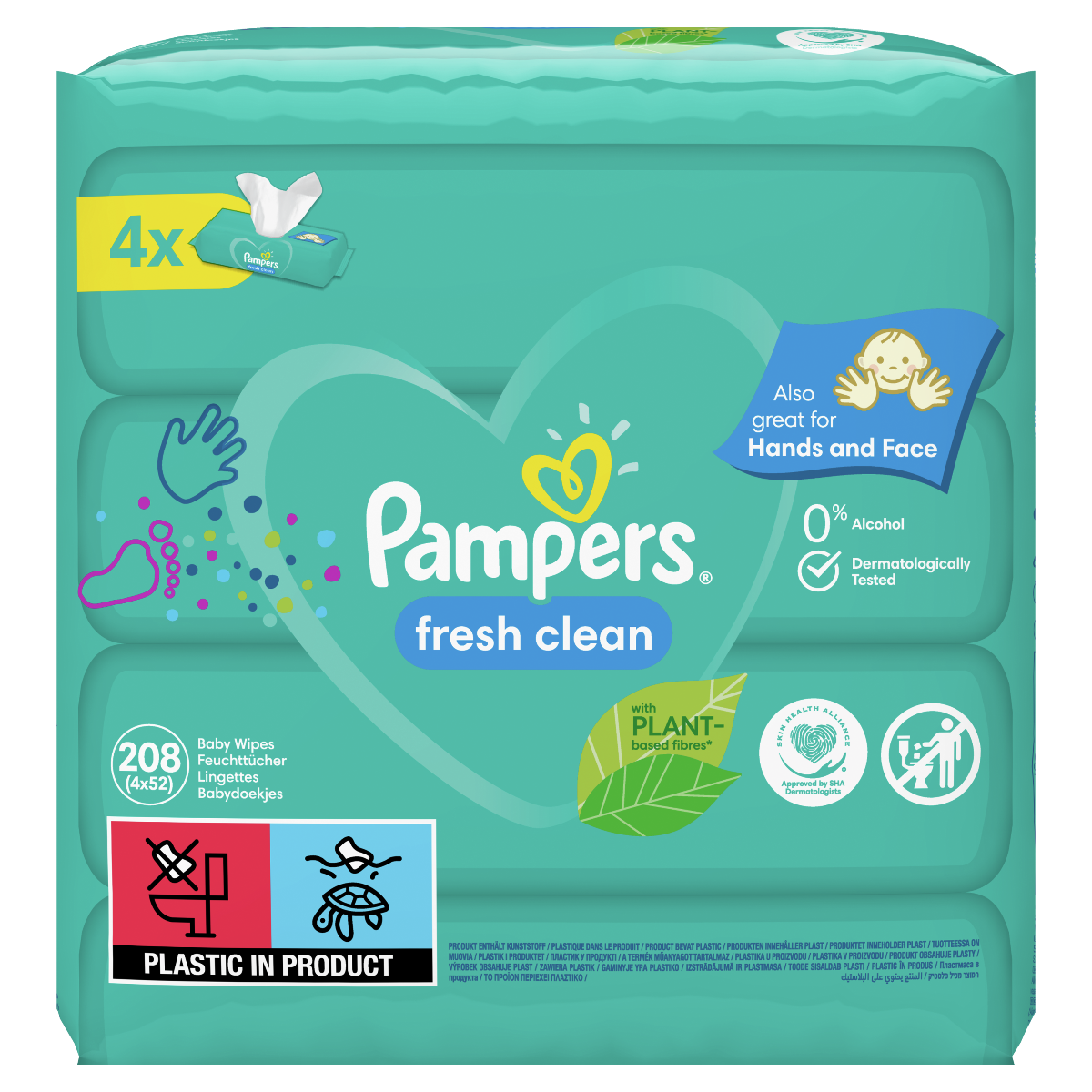 pampers chusteczki fresh clean rossmann