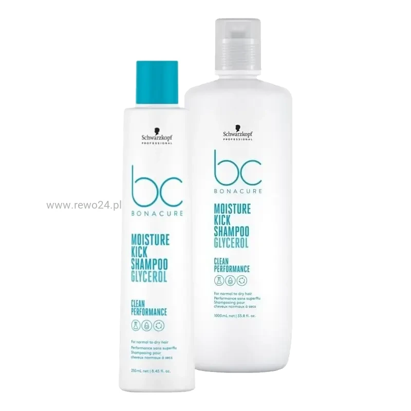 schwarzkopf bc moisture kick silnie nawilżający szampon 250ml wizaz