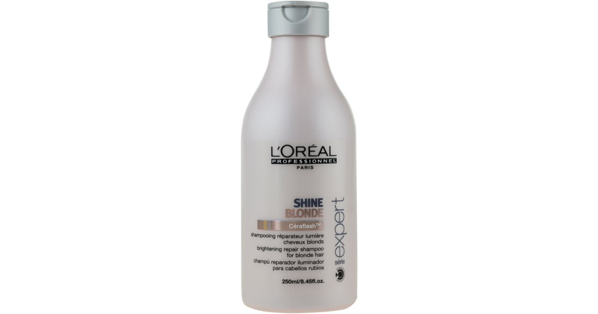 loreal shine blonde szampon niwelujący żółty kolor najlepszy r