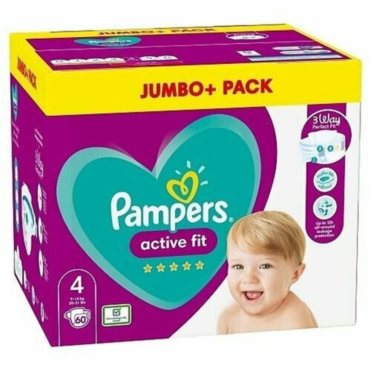 pampers 4 active 52