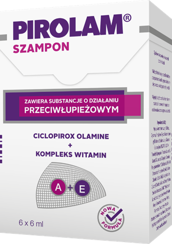 szampon przeciwłupieżowy pirolam saszetkach p