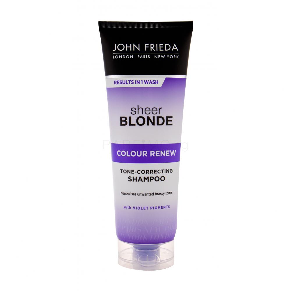 john frieda szampon sheer blonde colour renew