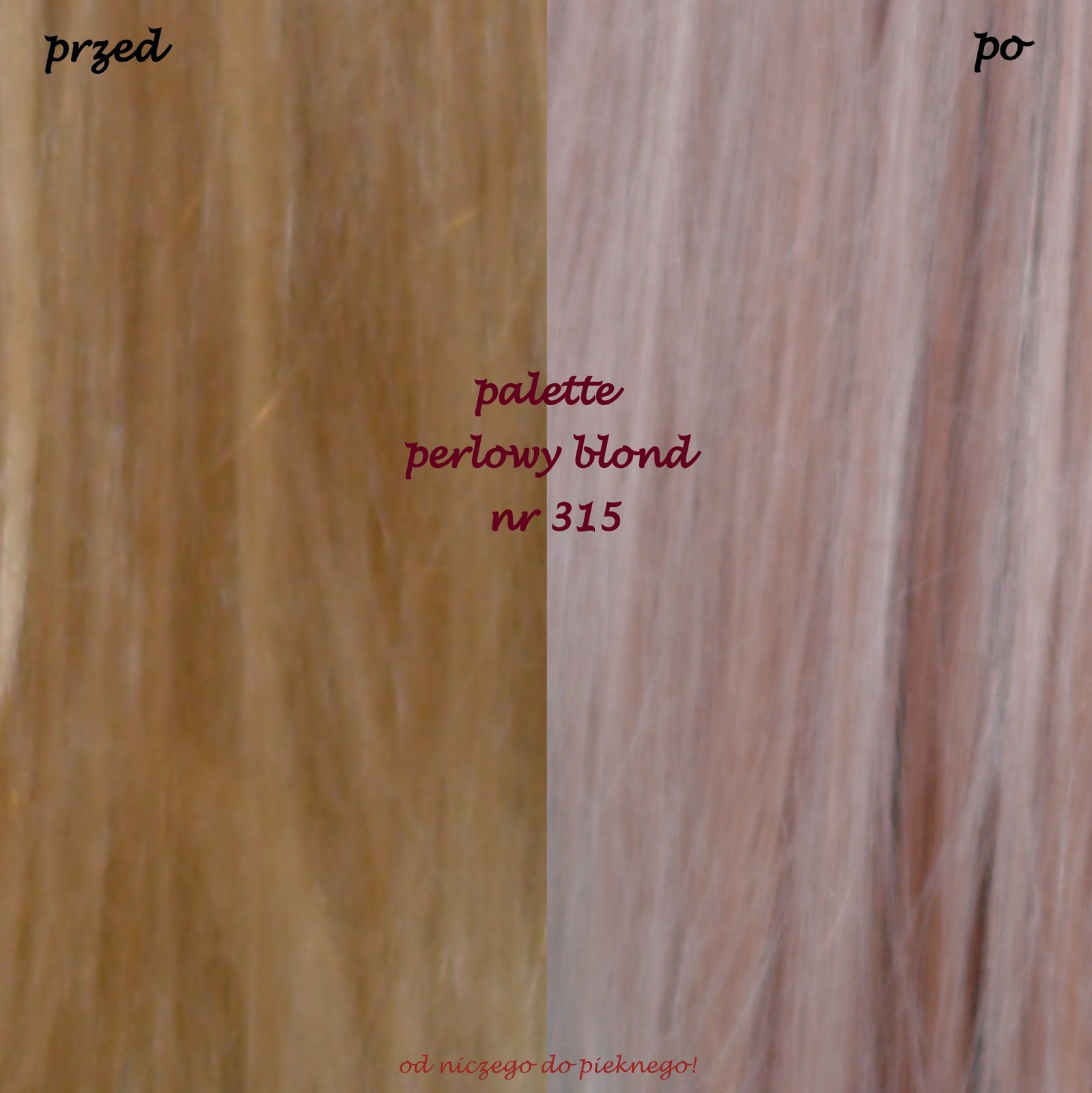 szampon palette perłowy blond