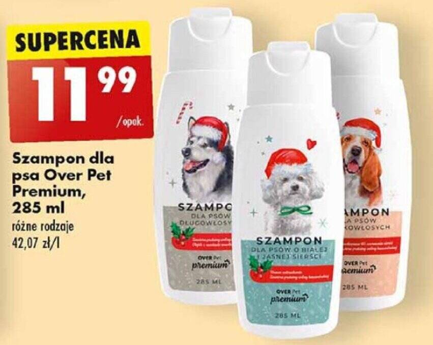 biedronka szampon dla psa