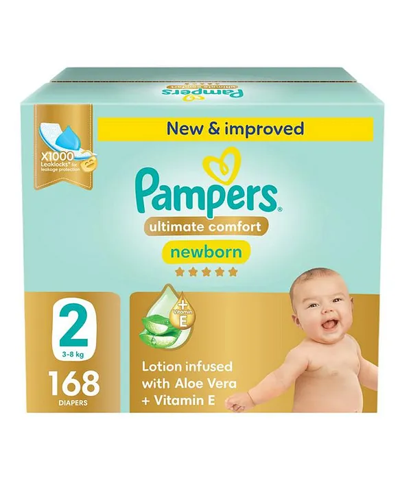 pampers mega box size 2