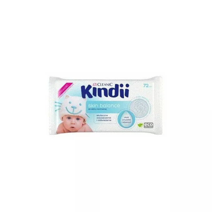 kindii cleanic chusteczki nawilżane skin balance sklad