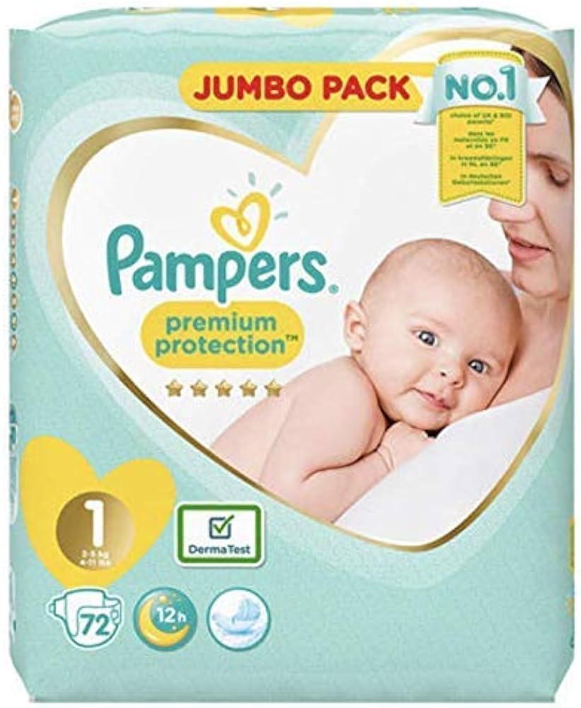 dla noworodka pampers 1 czy 2