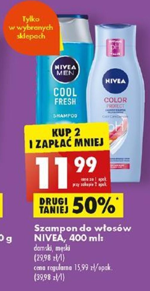 szampon nivea biedronka