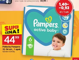 pampers 54 szt cena