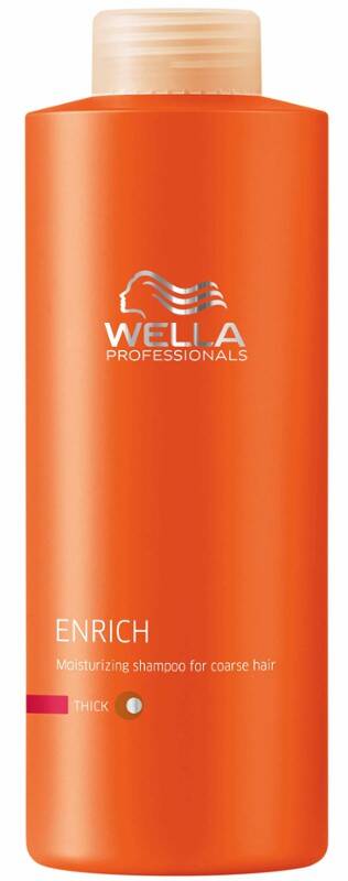 wella enrich szampon nawilżający do włosów grubych 1000ml