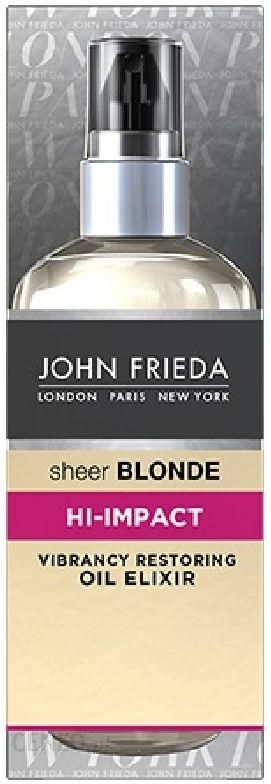 olejek do włosów john frieda sheer blonde
