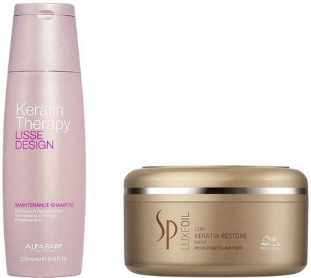 alfaparf lisse design keratin therapy szampon opinie