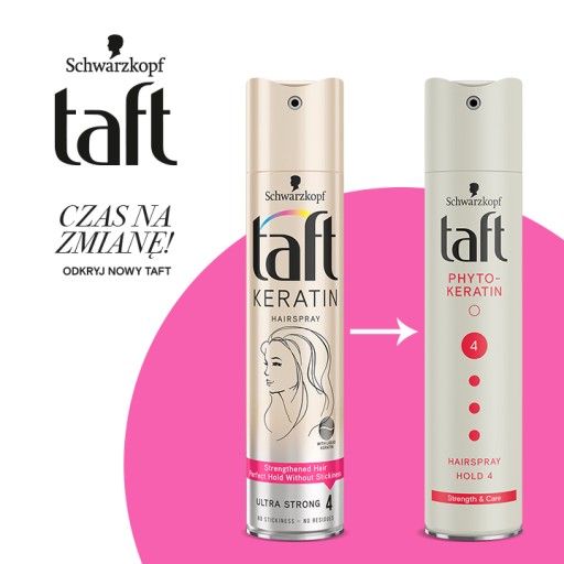 taft keratin nr 3 lakier do włosów