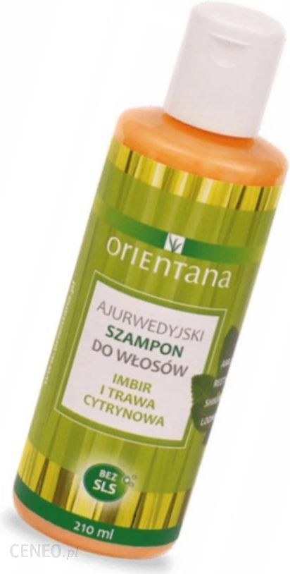 ajurwedyjski szampon z zieloną herbatą bez sls orientana 34 zł