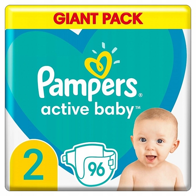 pampers akctive baby 2