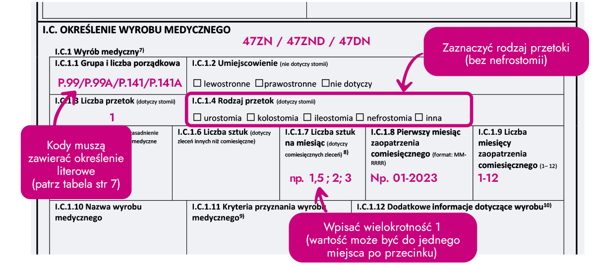 liczba porządkowa pieluchy