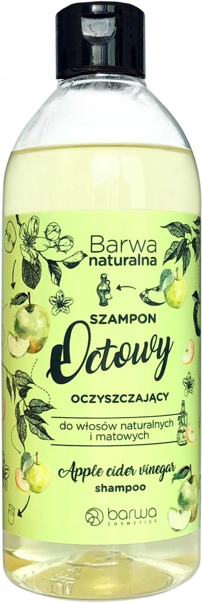 barwa naturalna szampon octowy