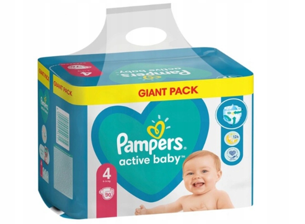 pampers active baby dry 4 8-14 kg 90 szt cena