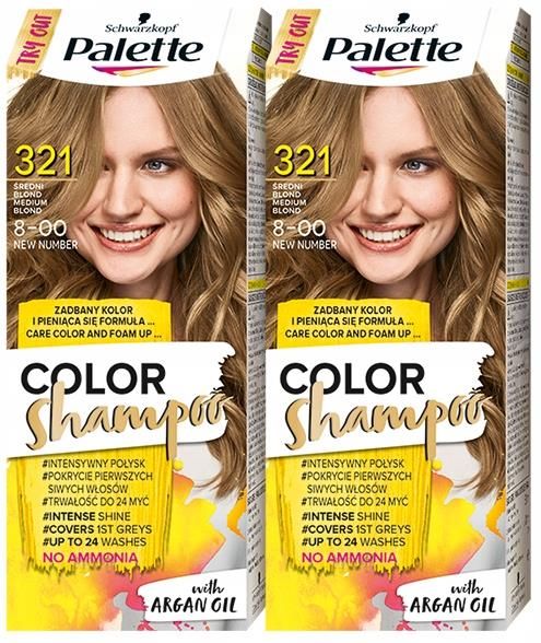 szampon koloryzujący palette średni blond opinie