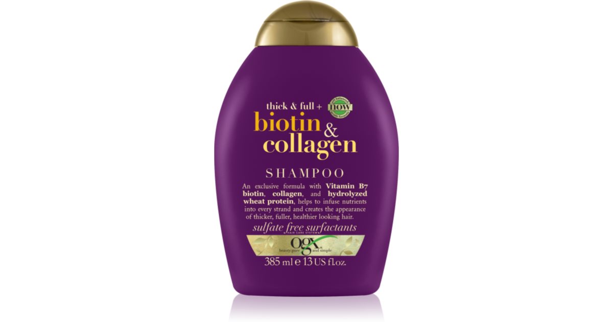 ogx szampon biotin collagen opinie