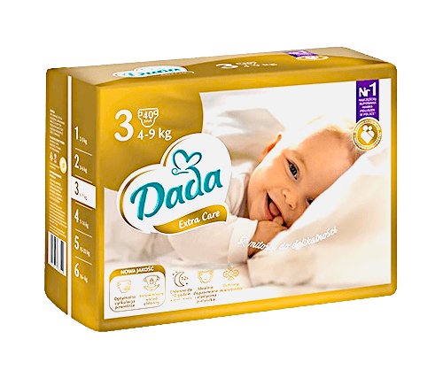 dada extra care pieluchy