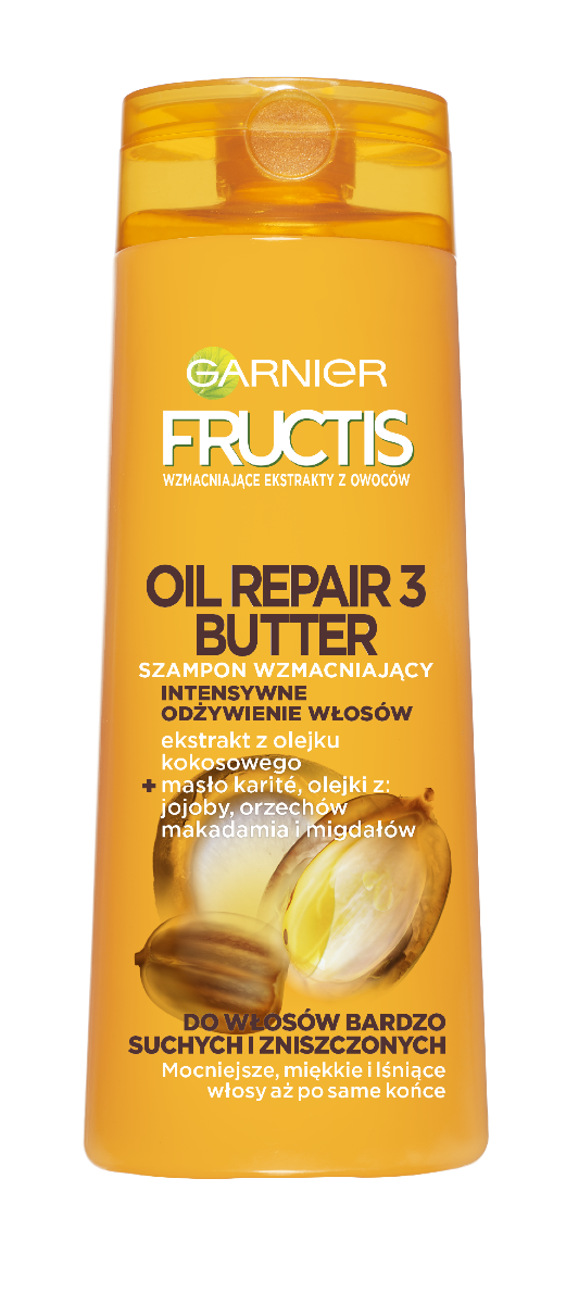 garnier fructis oil repair 3 butter szampon wzmacniający 400ml
