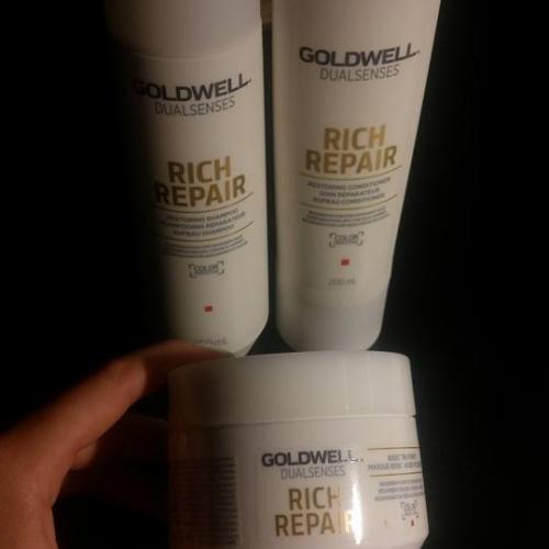 goldwell rich repair szampon do zniszczonych wizaz