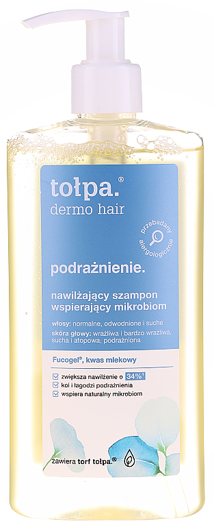 tołpa hair nawilżający szampon kojący wizaz