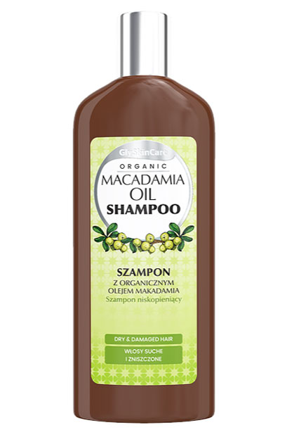 szampon z olejkiem z makadamia