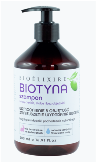 organiczny szampon z biotyną