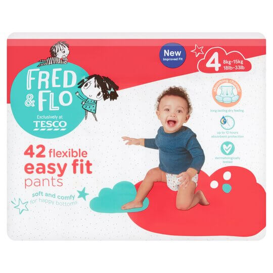 pampers fred & flo 4