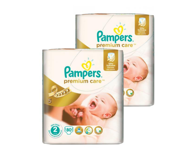 pampers premium care 2 mini 160 szt