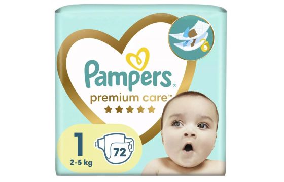 pampers premium care 1 2-5 kg