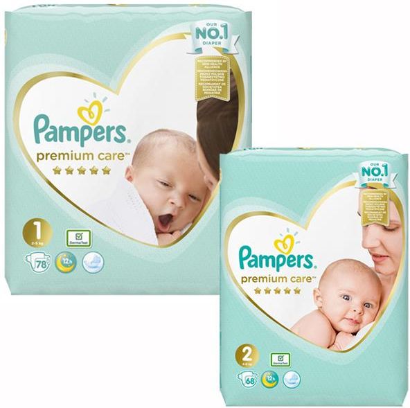 premium care pampers 1 ceneo