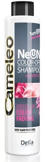 delia cameleo neon color-off szampon przyspieszający wypłukiwanie się koloru