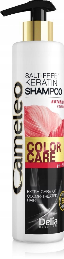 delia cameleo szampon keratynowy włosy farbowane