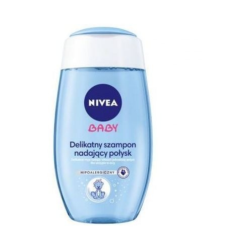 delikatny szampon nadający połysk nivea baby