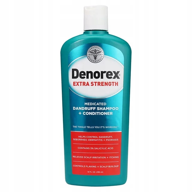 denorex szampon przeciwłupieżowy włosy tłuste