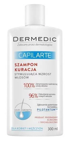 dermedic capilarte szampon kuracja stymulująca wzrost włosów