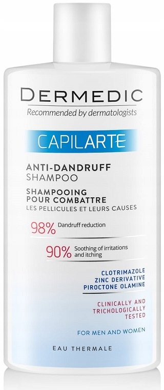dermedic capilarte szampon zwalczający łupież i jego przyczyny opinie