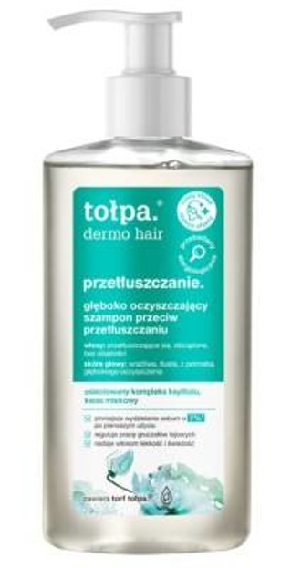 dermo hair głęboko oczyszczający szampon przeciw przetłuszczaniu 50 ml