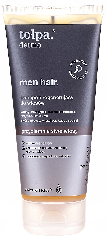 dermo men hair regenerujący szampon do włosów siwych dla kobiet