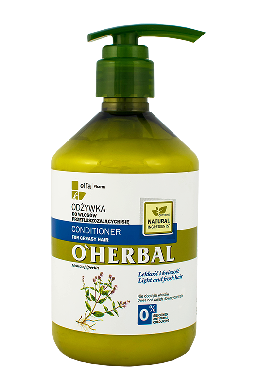 oherbal szampon mięta pieprzowa