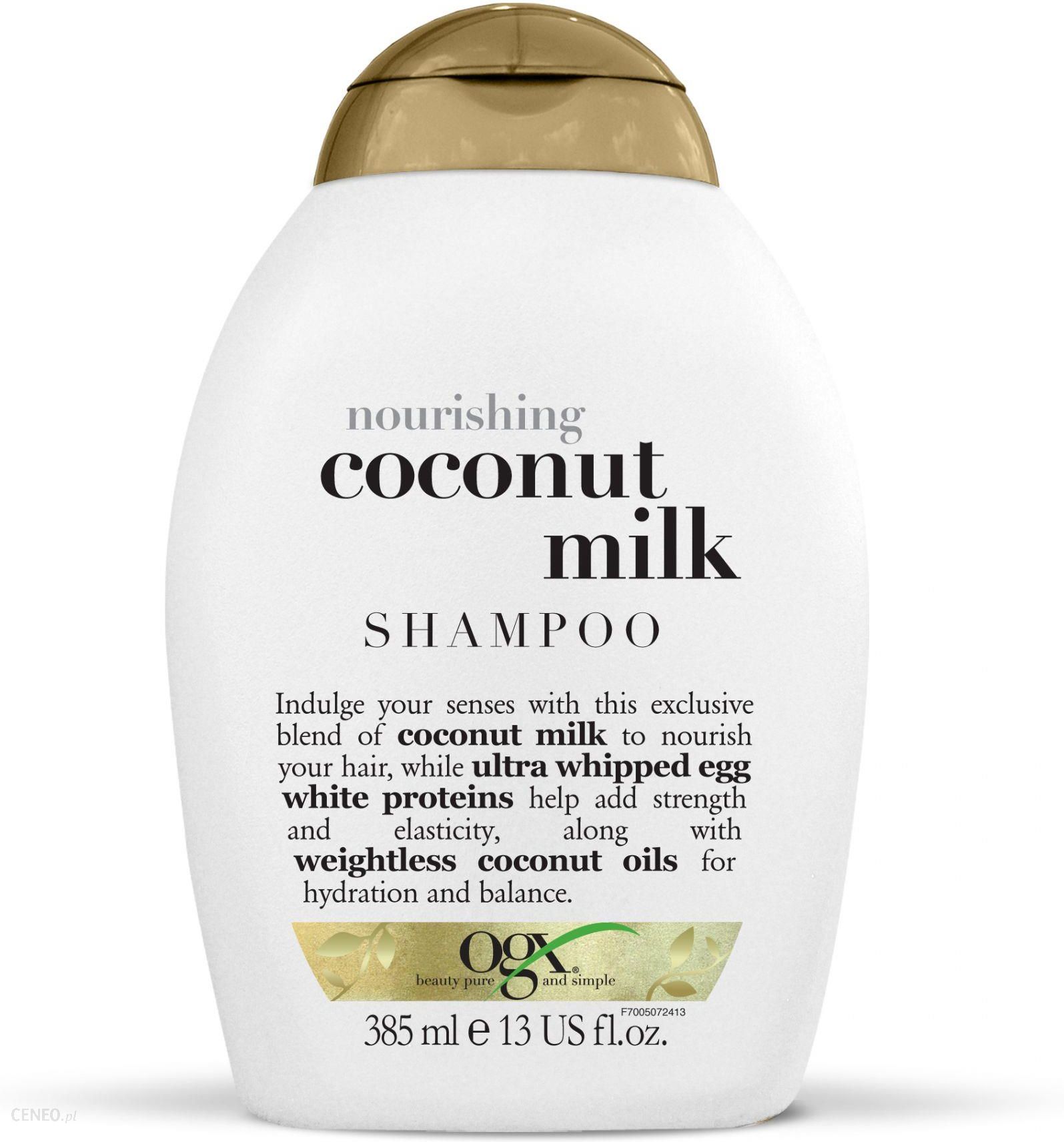 organix coconut milk szampon odżywczy do włosów z mleczkiem kokosowym