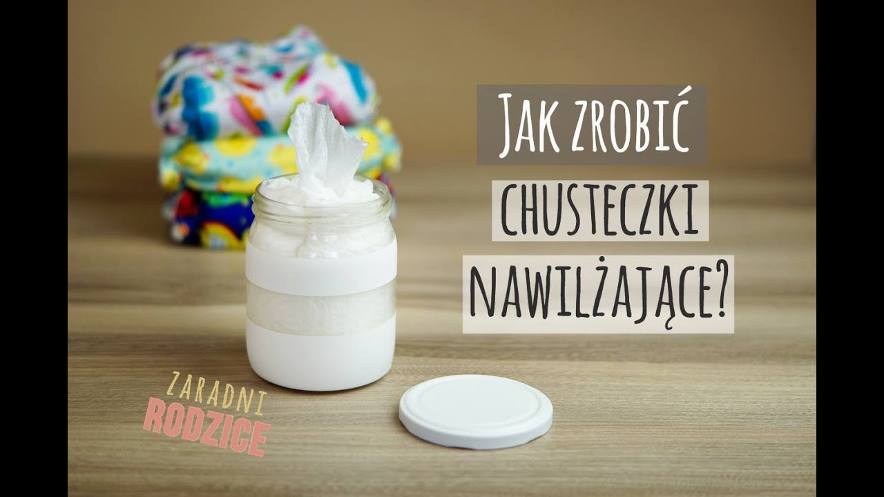 domowe chusteczki nawilżane