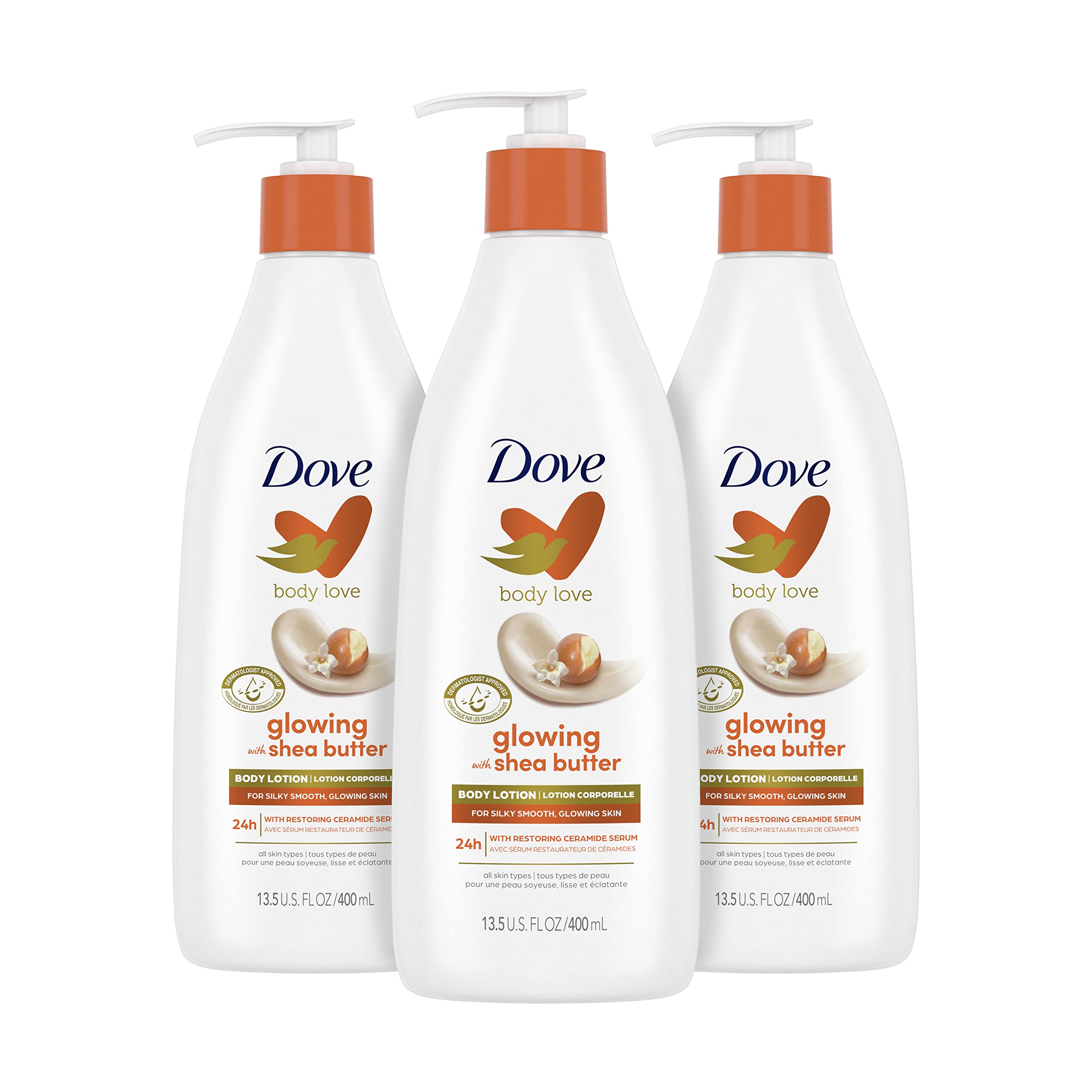 dove pampering body lotion for dry skin