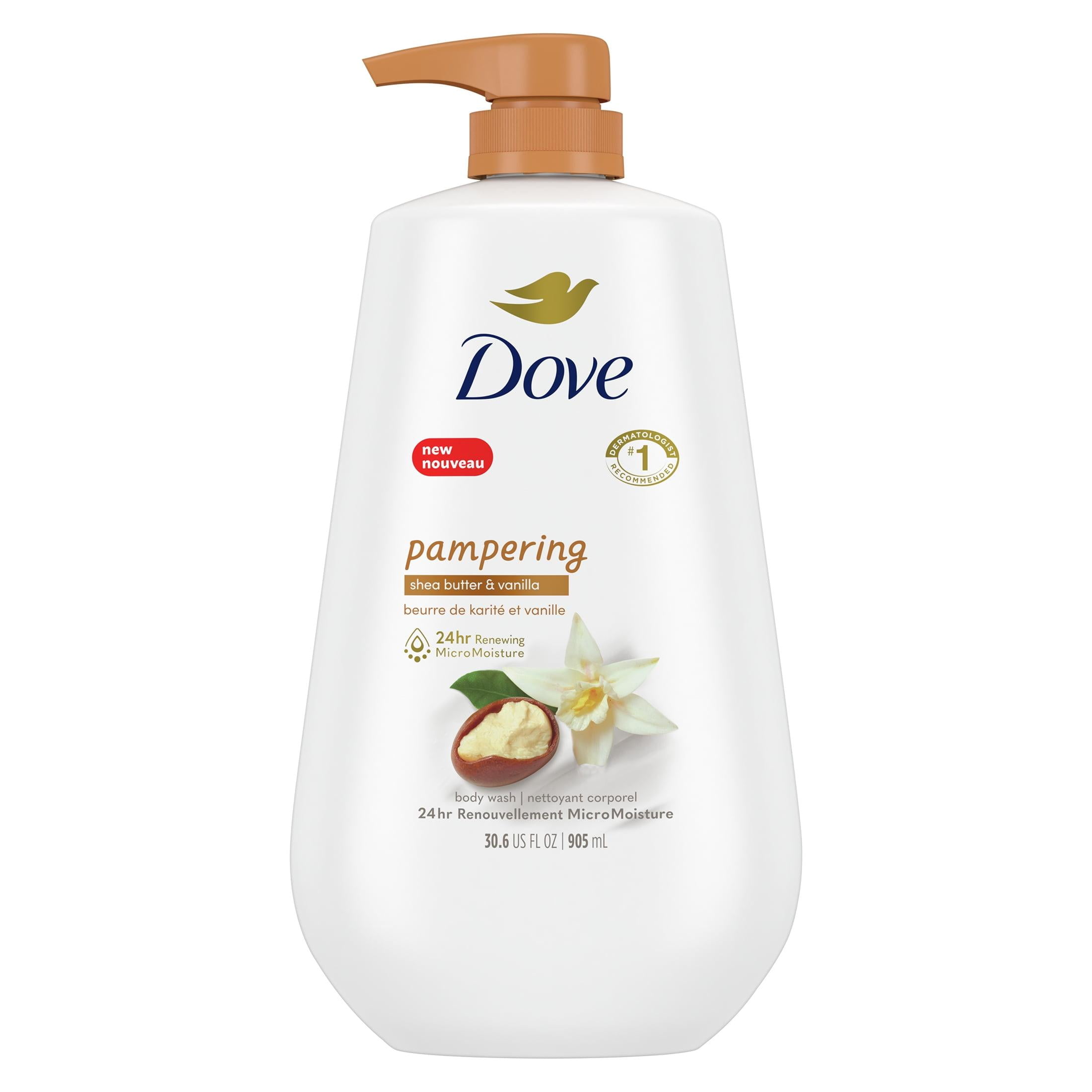 dove pampering body wash